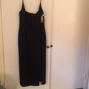 Black long dress